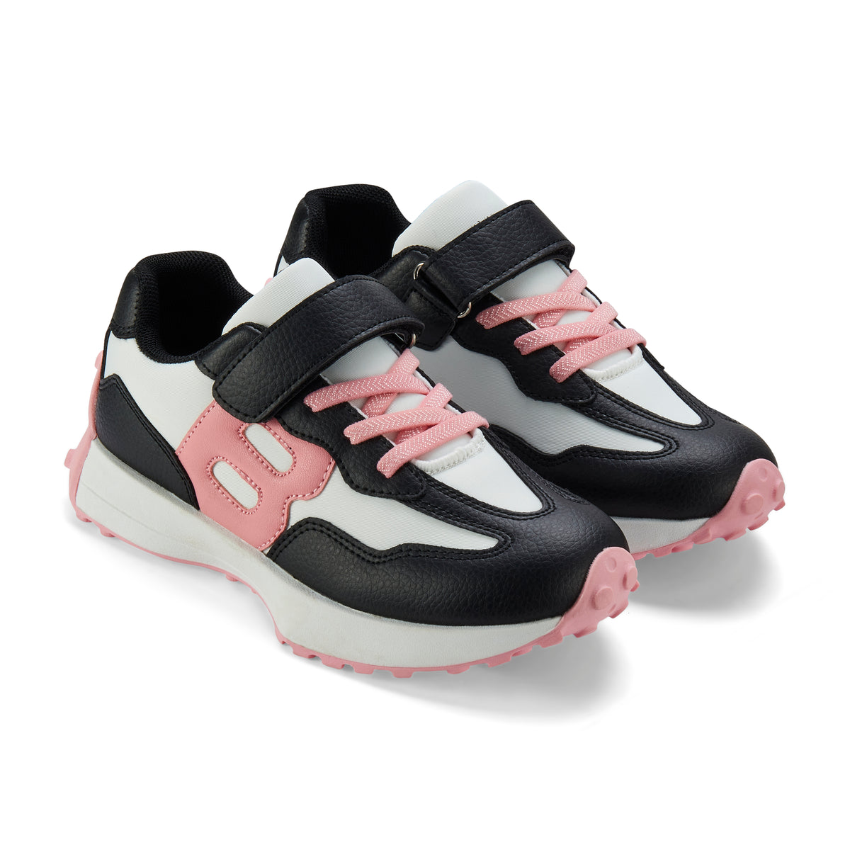 Bonini by A Dee Pink & Black Trainers
