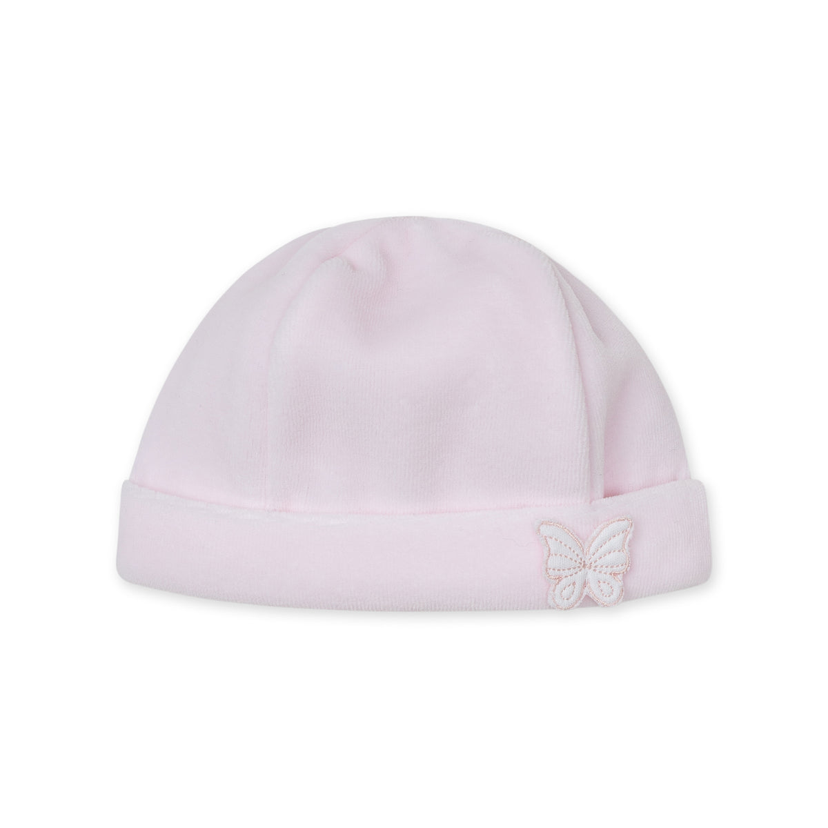 Baby Gi Pink Velour Butterfly Hat