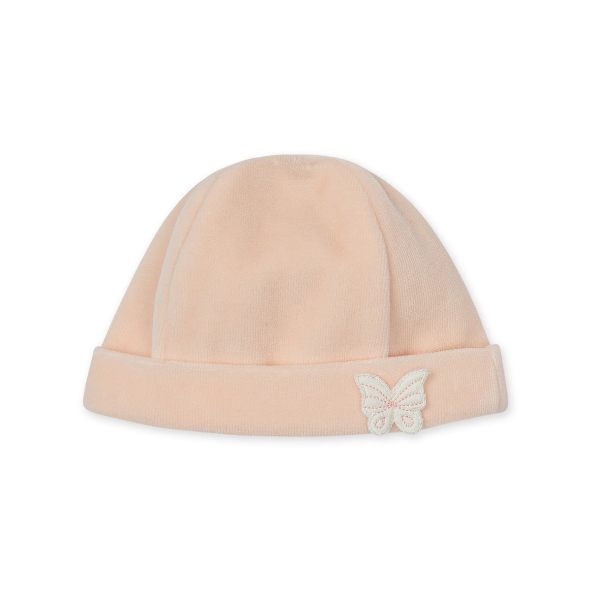 Baby Gi Peach Velour Butterfly Hat