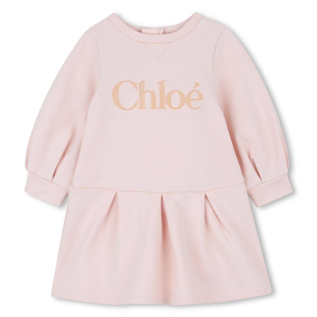 Chloé Baby Pink Logo Dress