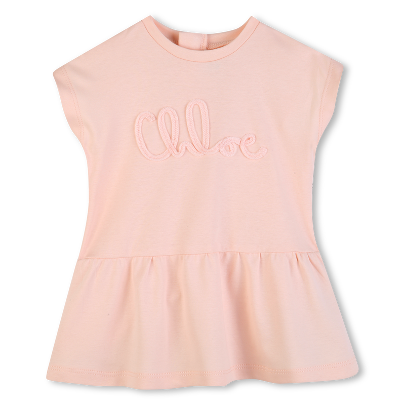 Chloé Baby Pink Logo Dress