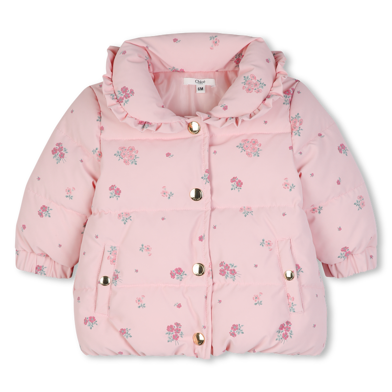 Chloé Baby Pale Pink Flower Coat