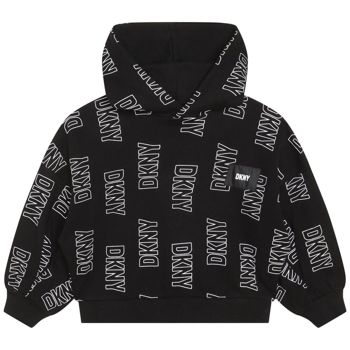 DKNY Black Branded Hoodie