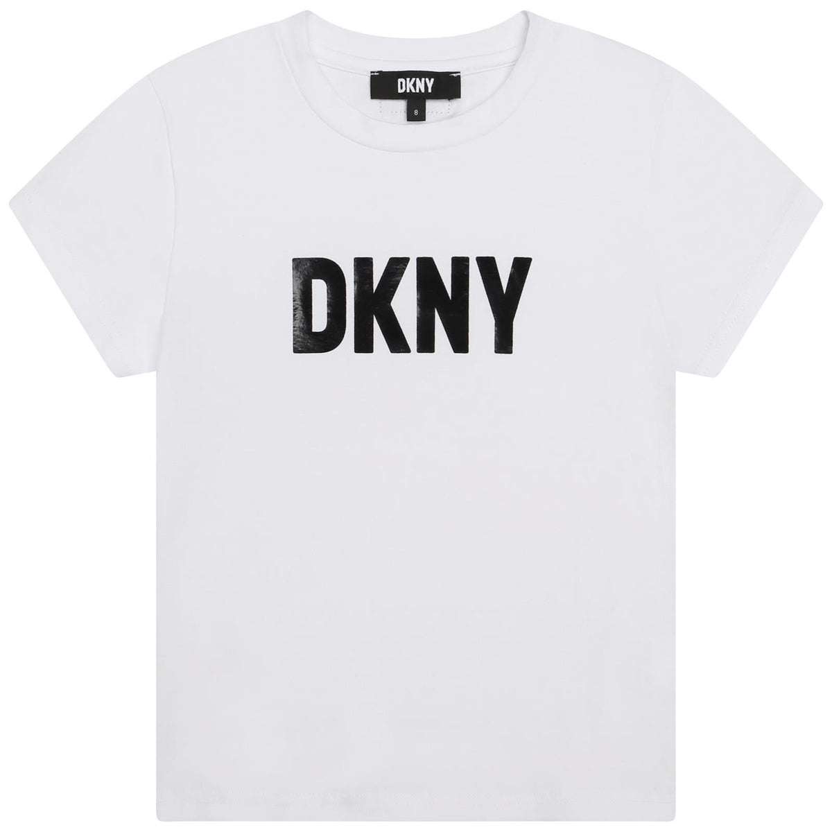 DKNY White Basic Branded T-Shirt