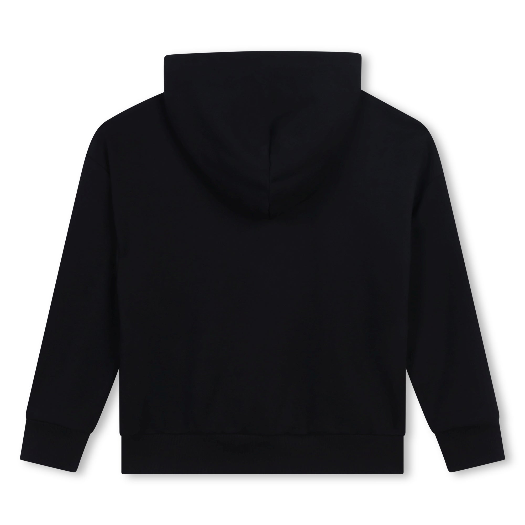 DKNY Girls Black Diamante Hoodie Nuvola Childrenswear