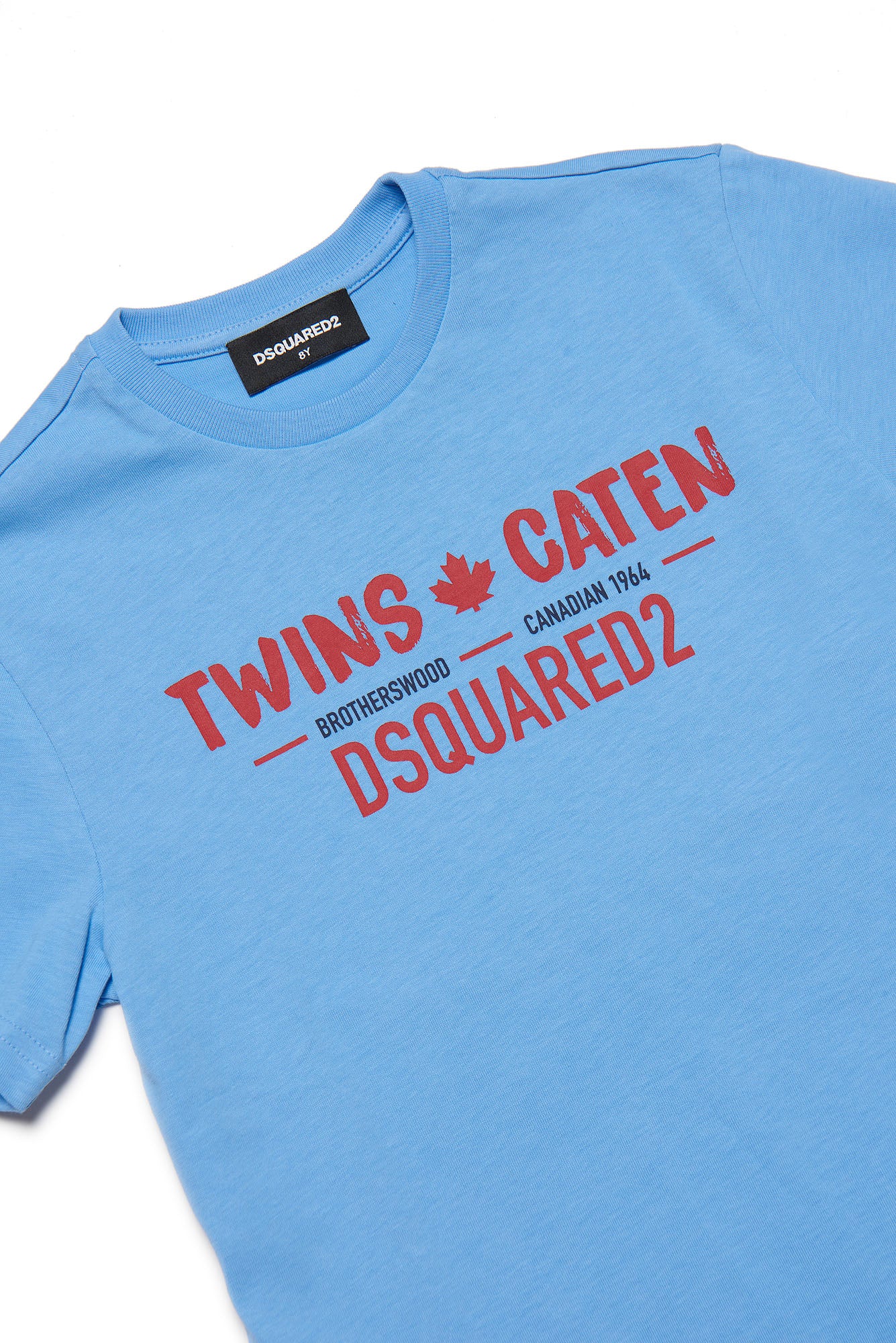 DSQUARED2 Boys Blue 'Twins' TShirt Nuvola Childrenswear