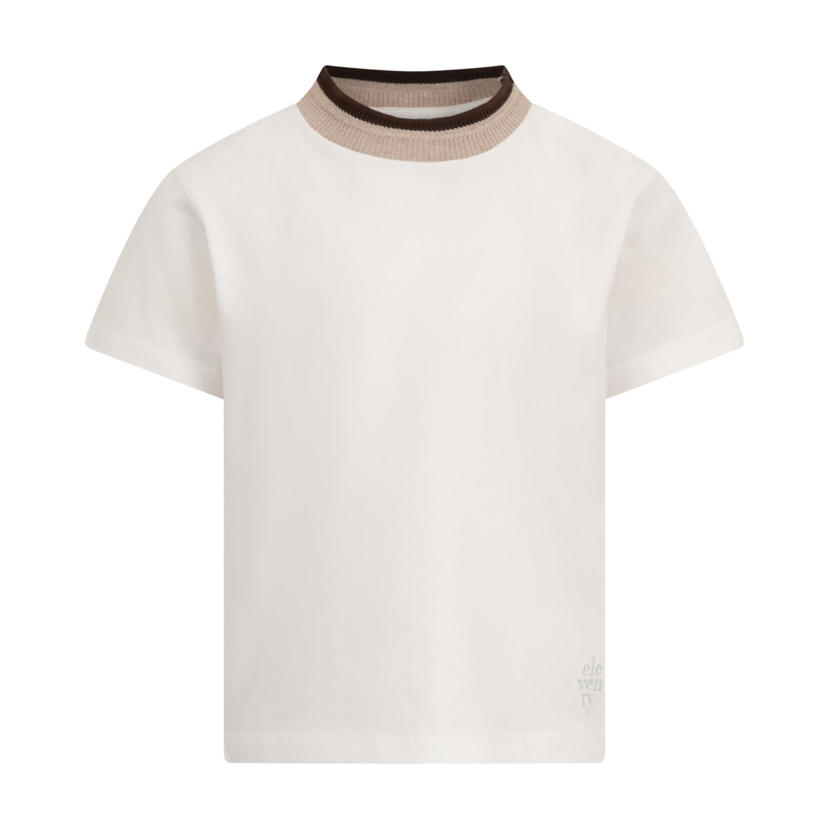 Eleventy Boys Ivory T-Shirt