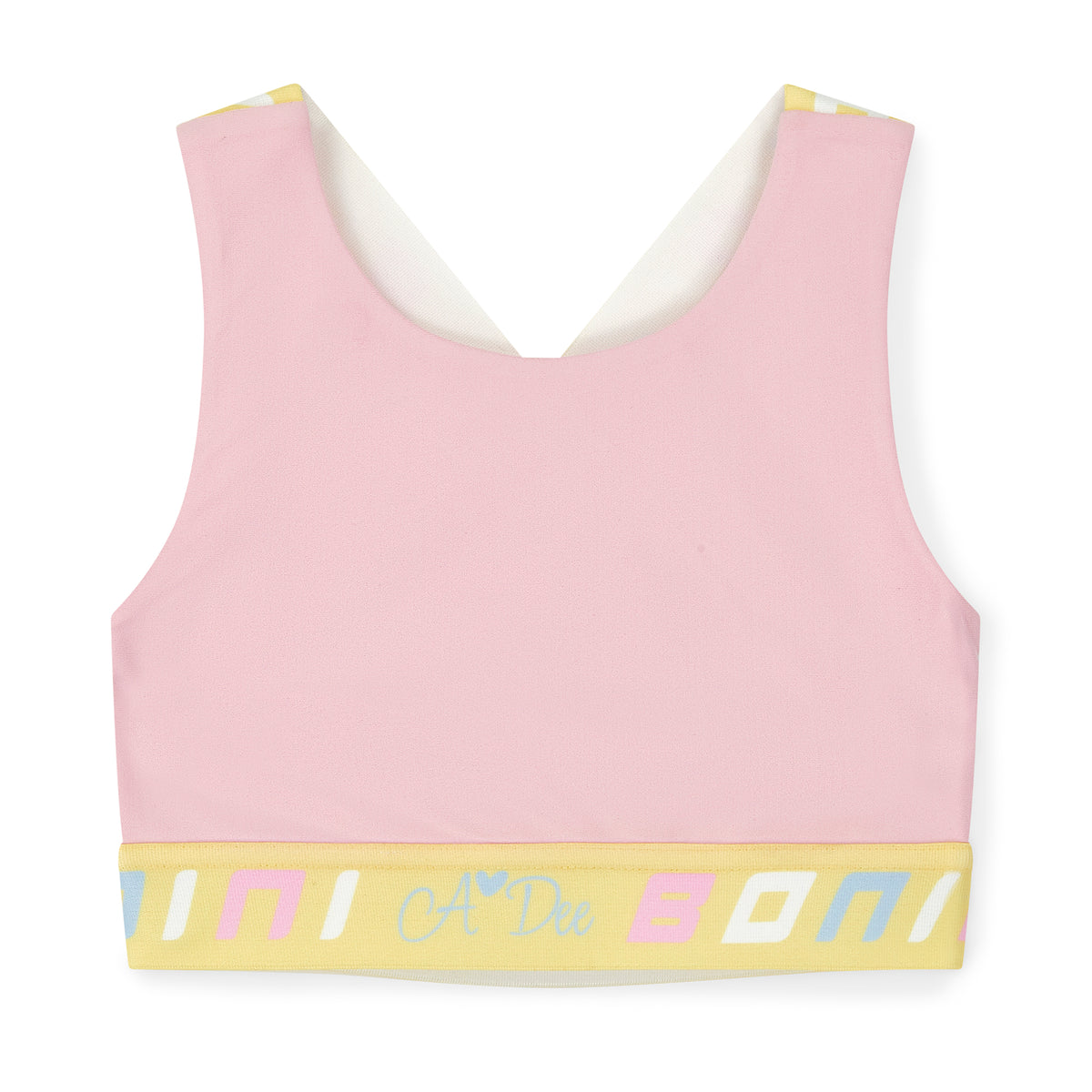 Bonini by A Dee Colourblock Crop Top