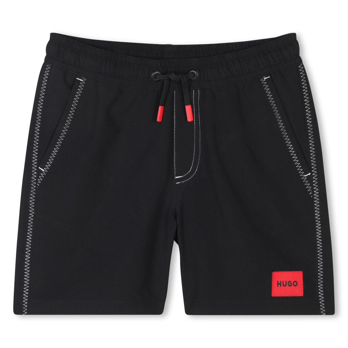 HUGO Boys Black Swimshorts