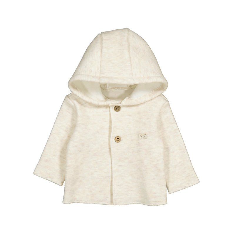 Mayoral Baby Boys Beige Hooded Jacket