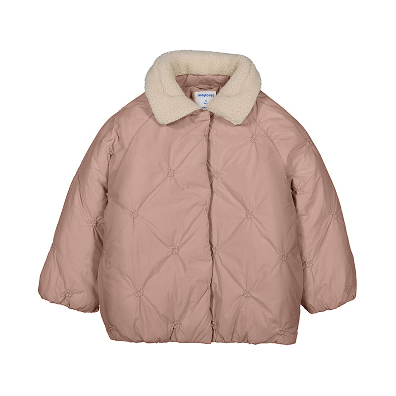Mayoral Girls Pink Padded Jacket