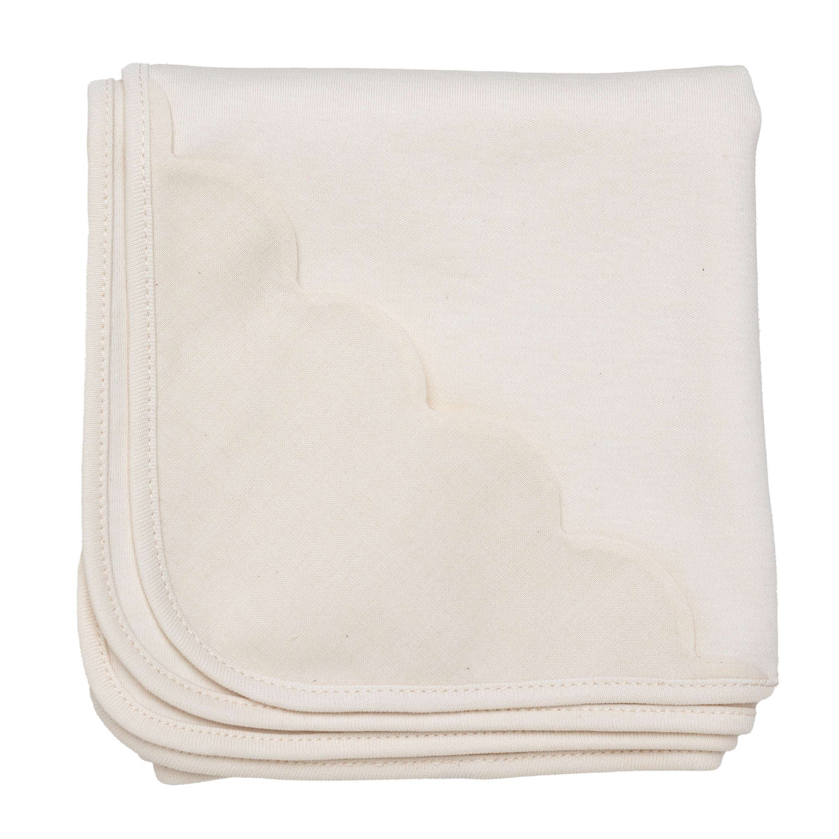 Baby Gi Beige Scallop Muslin Blanket