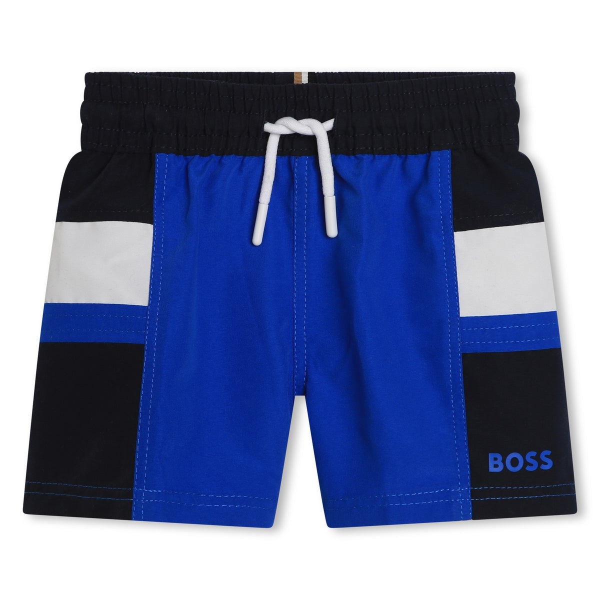 Boss Baby Royal Blue Panel Swimshorts