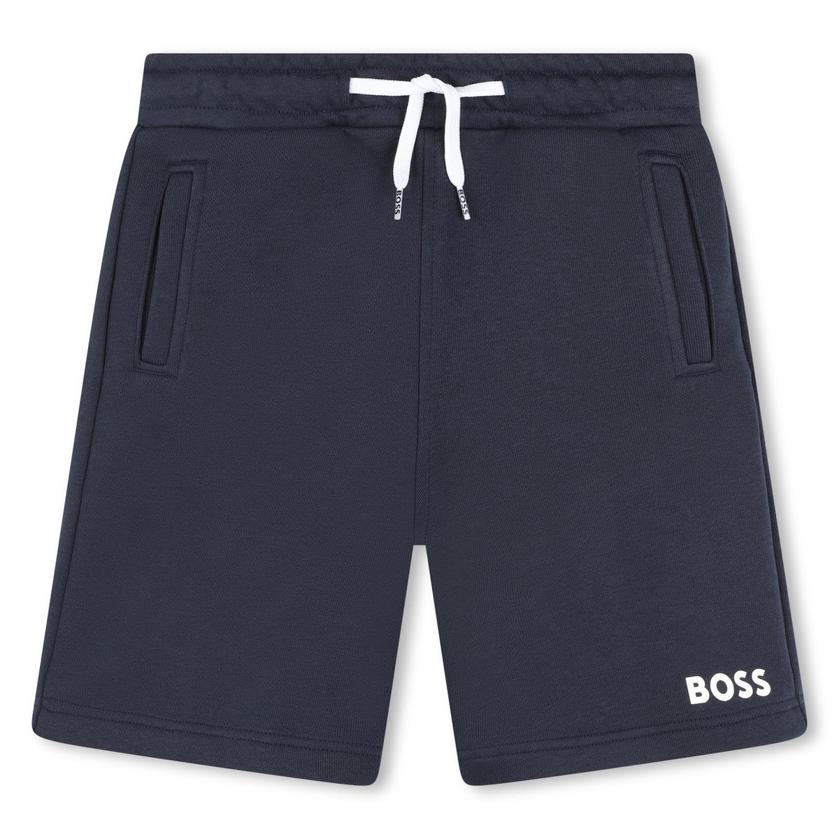 Boss Boys Navy Blue Sweatshorts