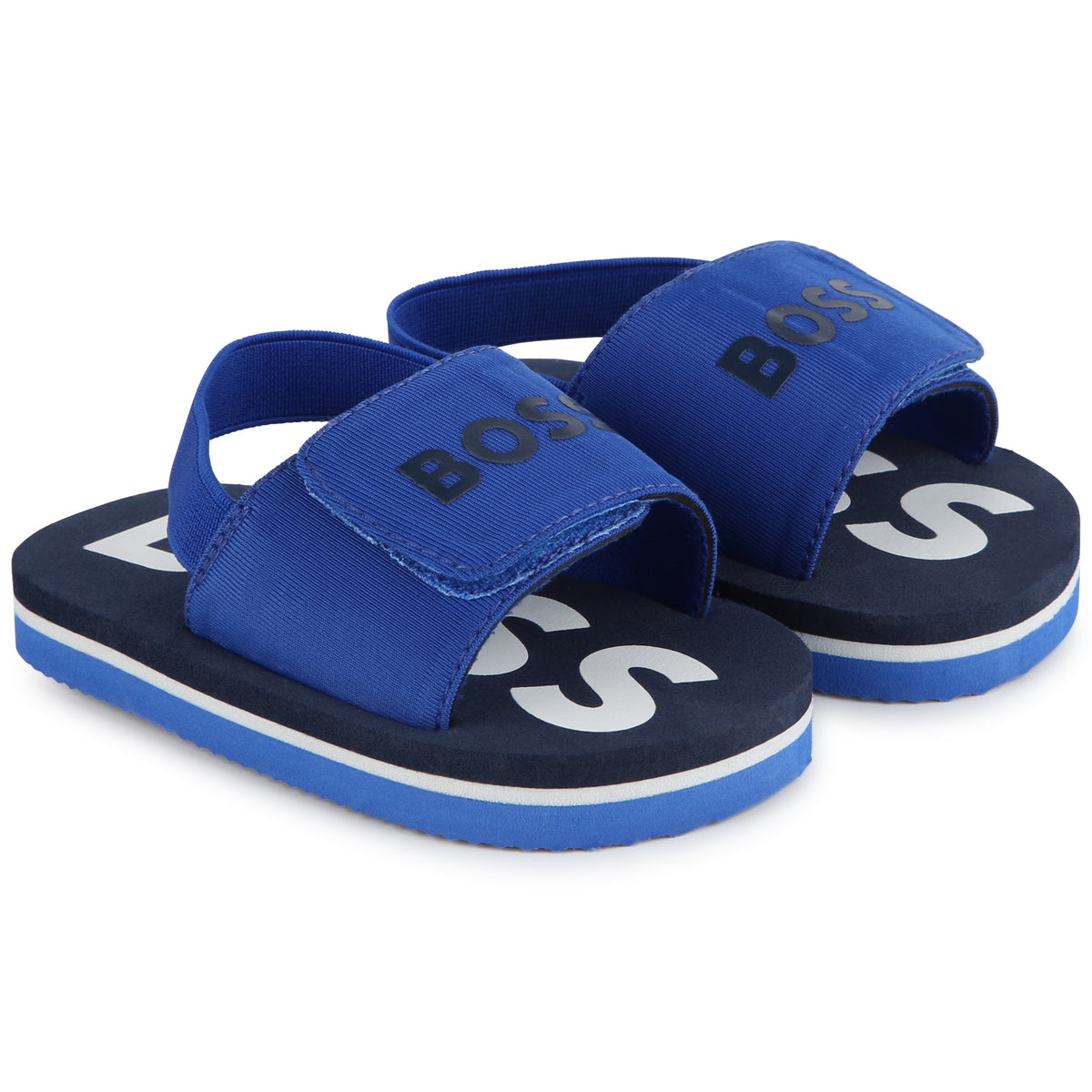 Boss Baby Royal Blue Logo Sandals