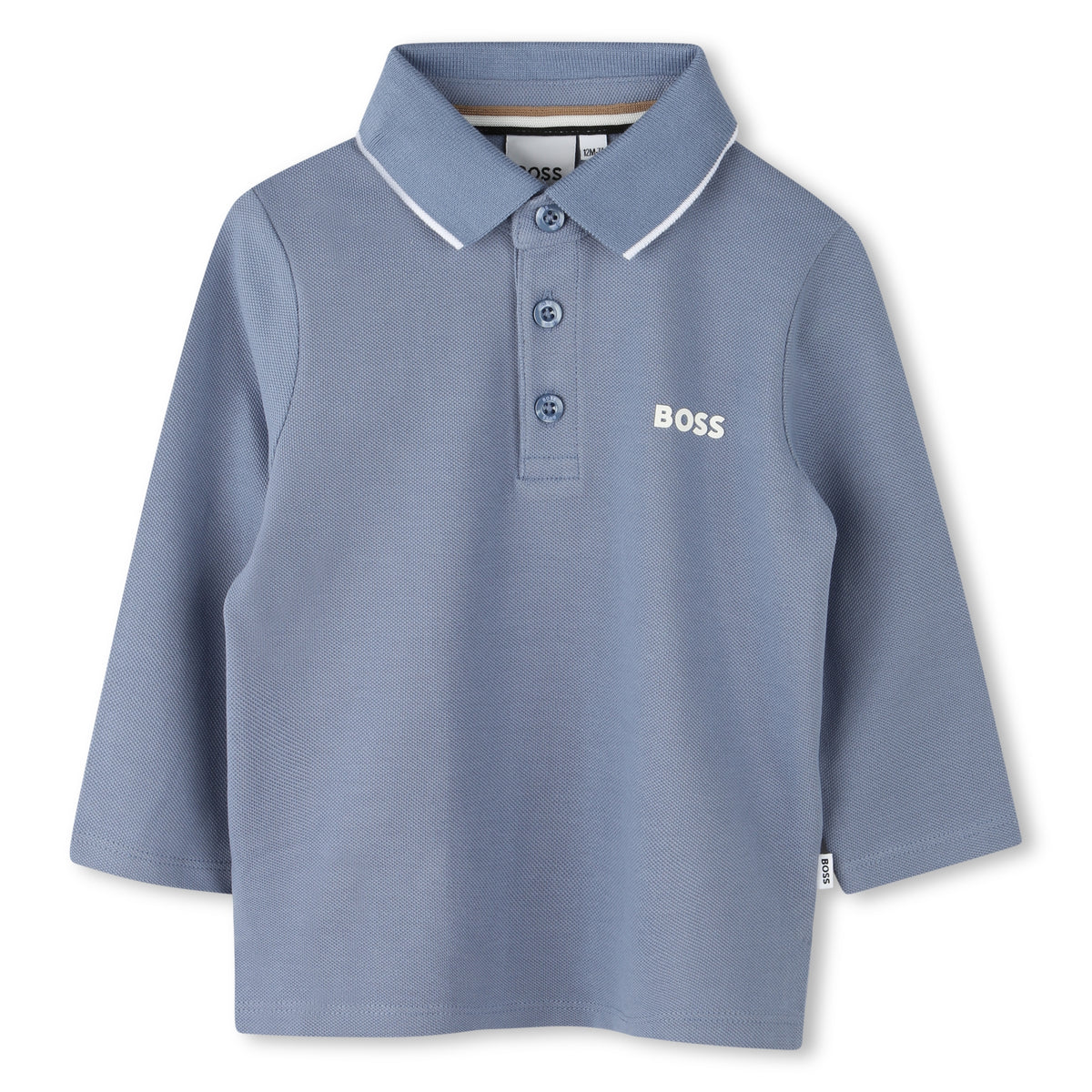 Boss Baby Boys Blue Long Sleeve Polo