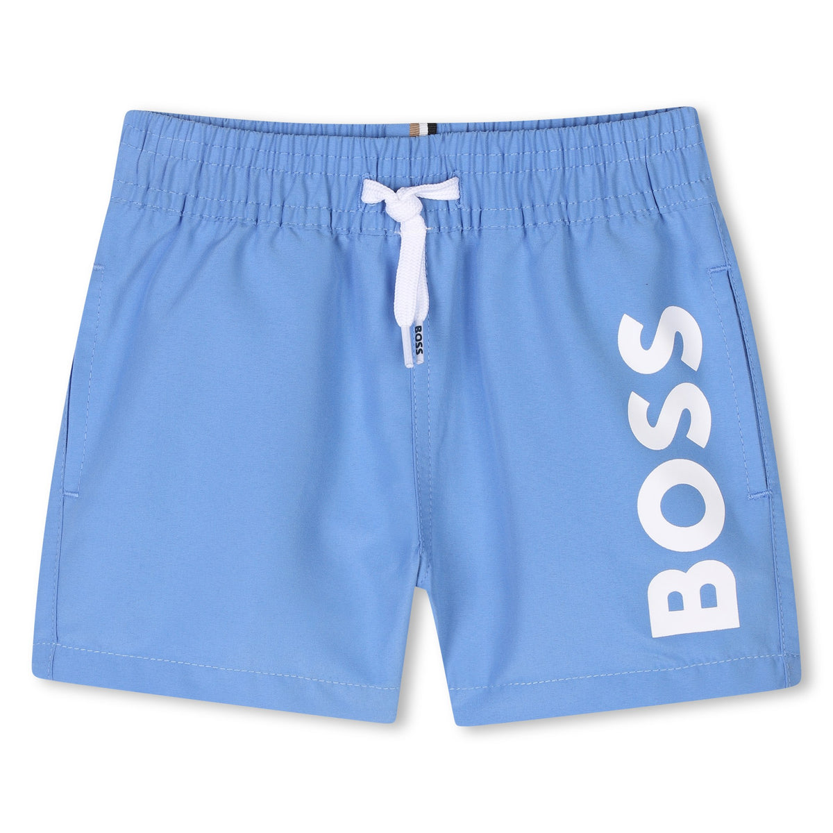 BOSS Baby Boys Blue Logo Swimshorts