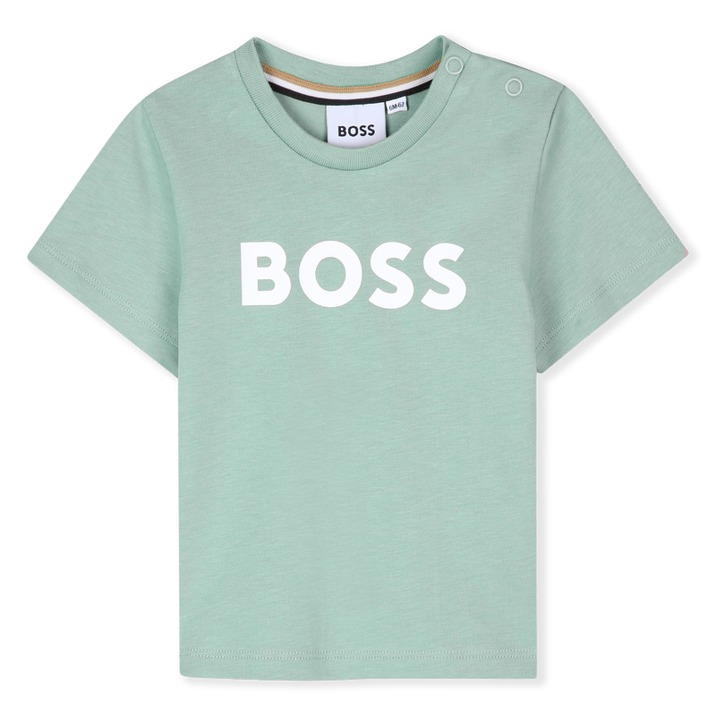 BOSS Baby Mint Green Logo T-Shirt