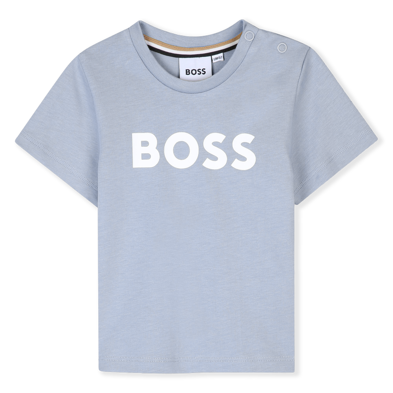 BOSS Baby Pale Blue Logo T-Shirt