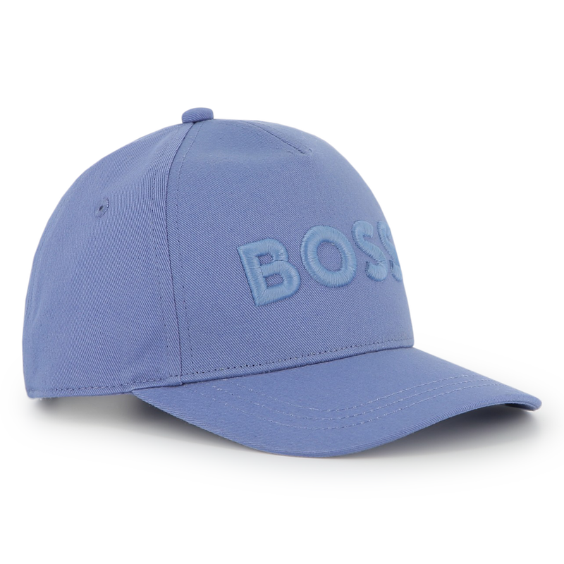 BOSS Boys Deep Blue Logo Cap