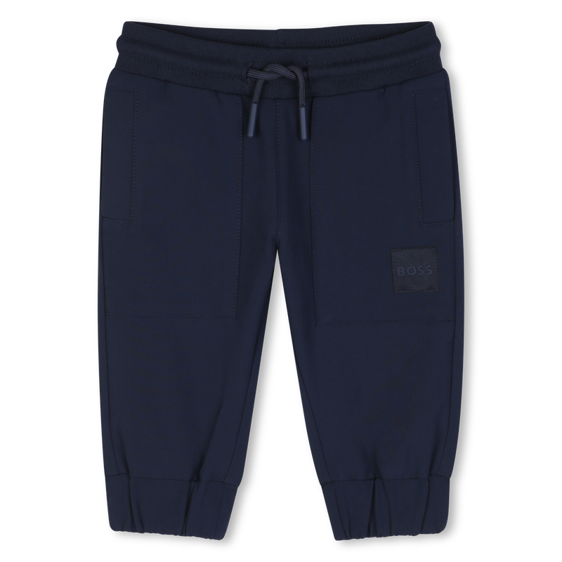 BOSS Baby Navy Nylon Trousers