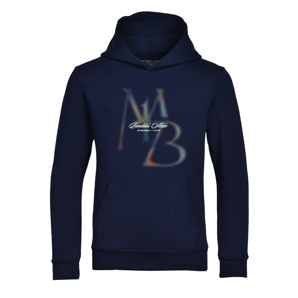 Moda Bandidos Boys Navy Dots Day Hoodie