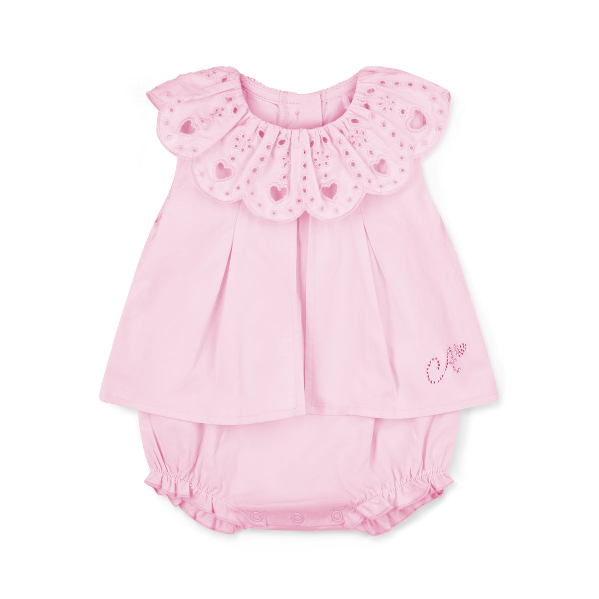 Little A Baby 'Olga' Broderie Anglaise Romper