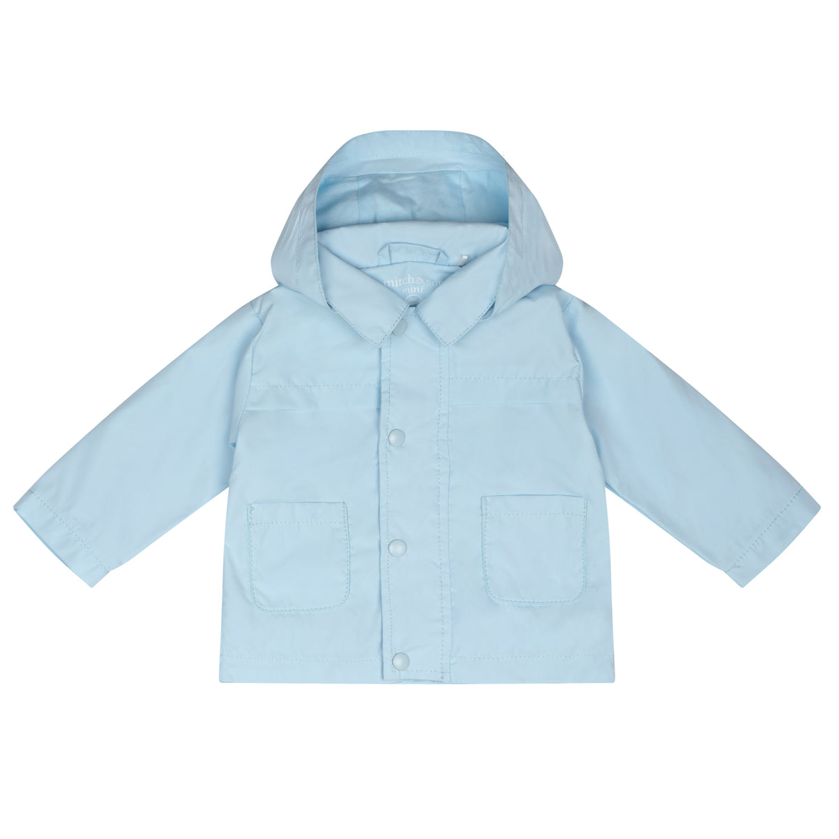 Mini Mitch Boys 'Spencer' Blue Hooded Jacket