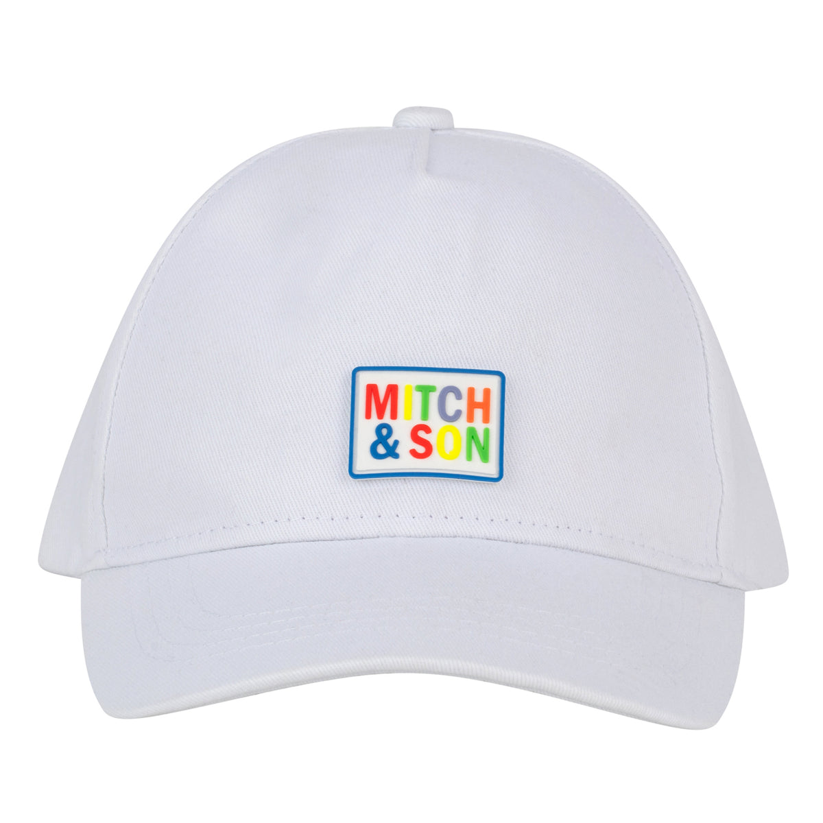 Mitch & Son Boys 'Von' White Branded Cap