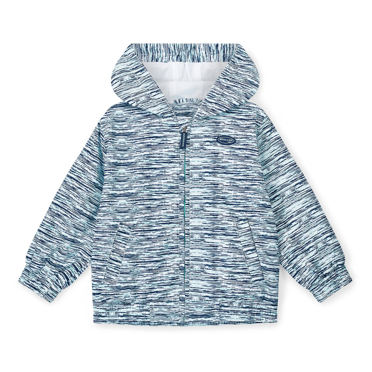 Mitch & Son Boys 'Harry' Navy Space Dye Jacket