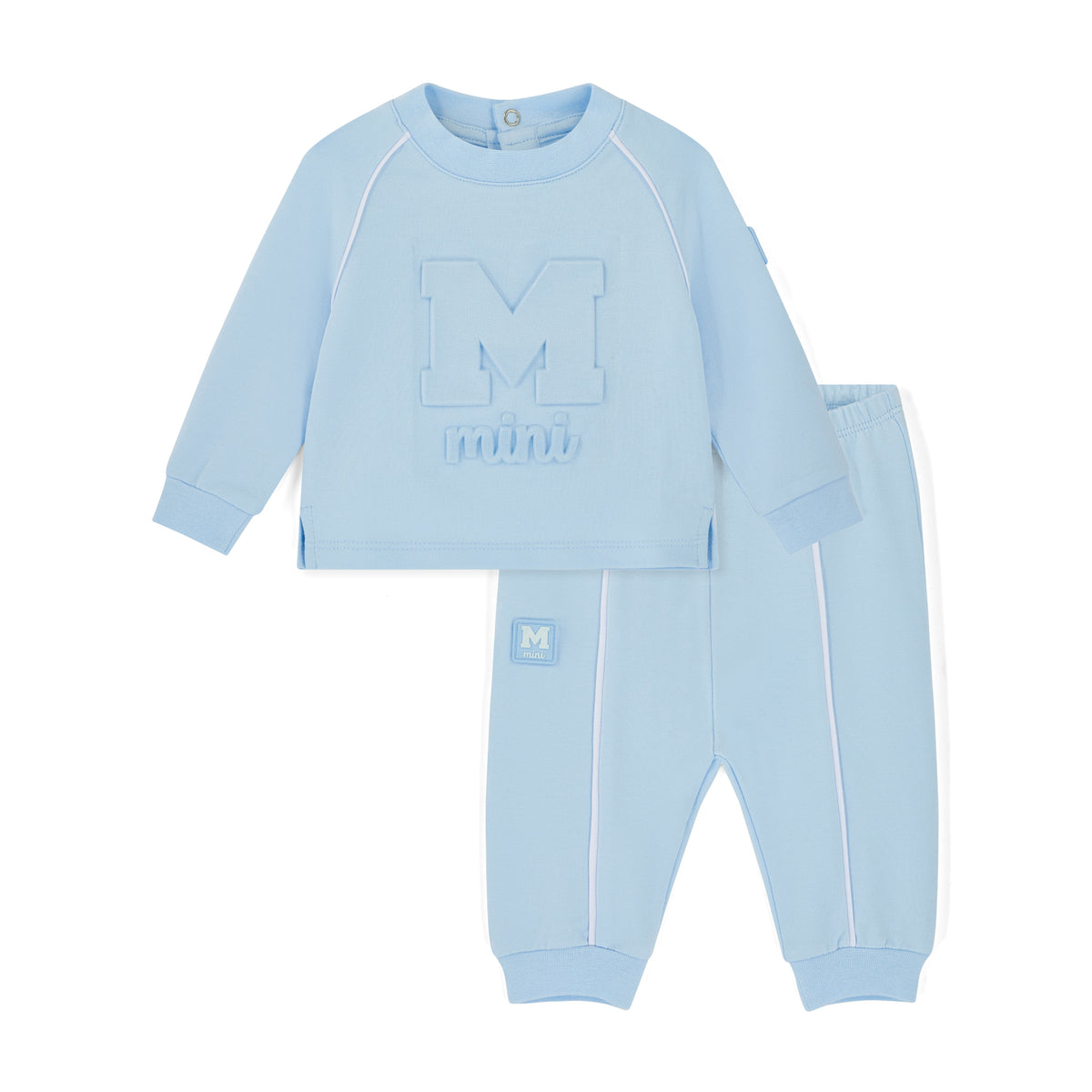 Mini Mitch Baby Blue Nick Jogsuit