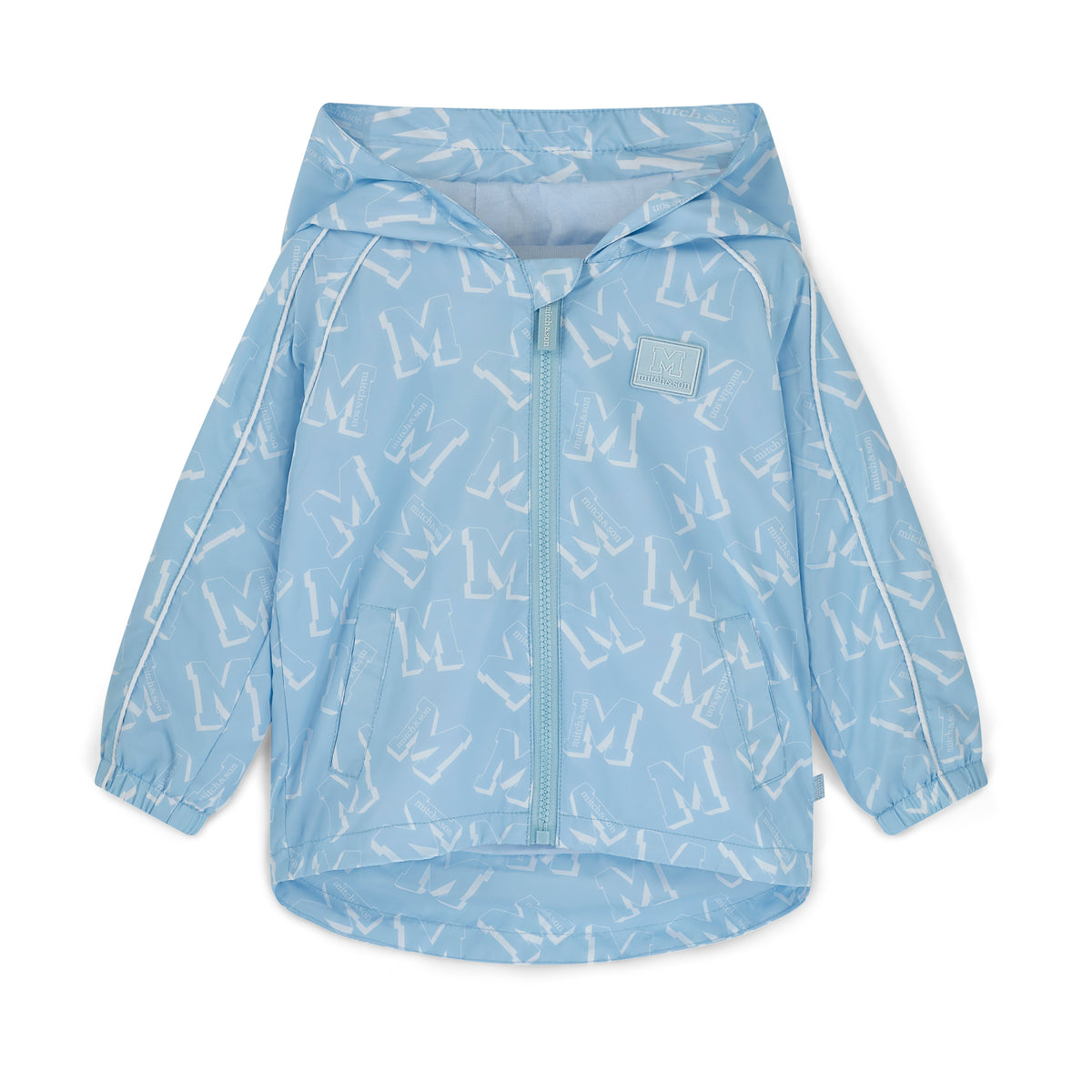 Mitch & Son Boys Blue 'M' Oscar Jacket