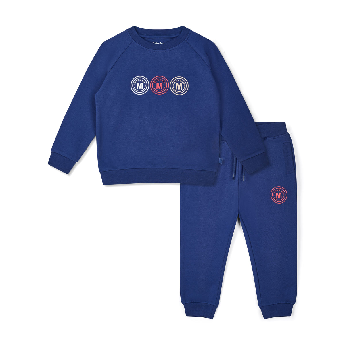 Mitch & Son Boys Navy 'Paolo' Jogsuit