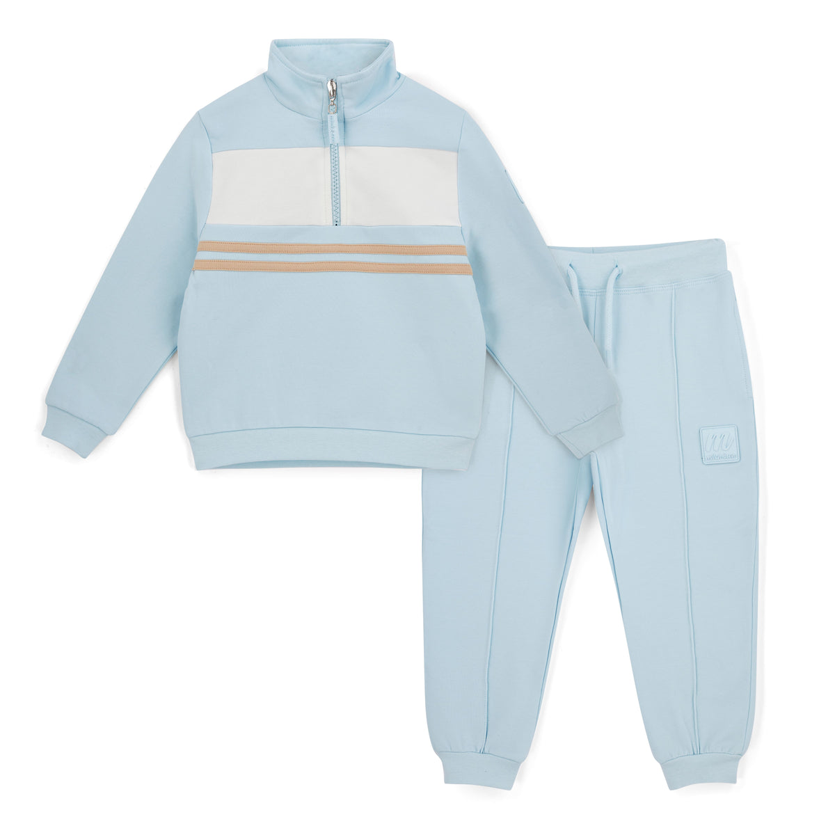 Mitch & Son Boys Blue Samson Jogsuit