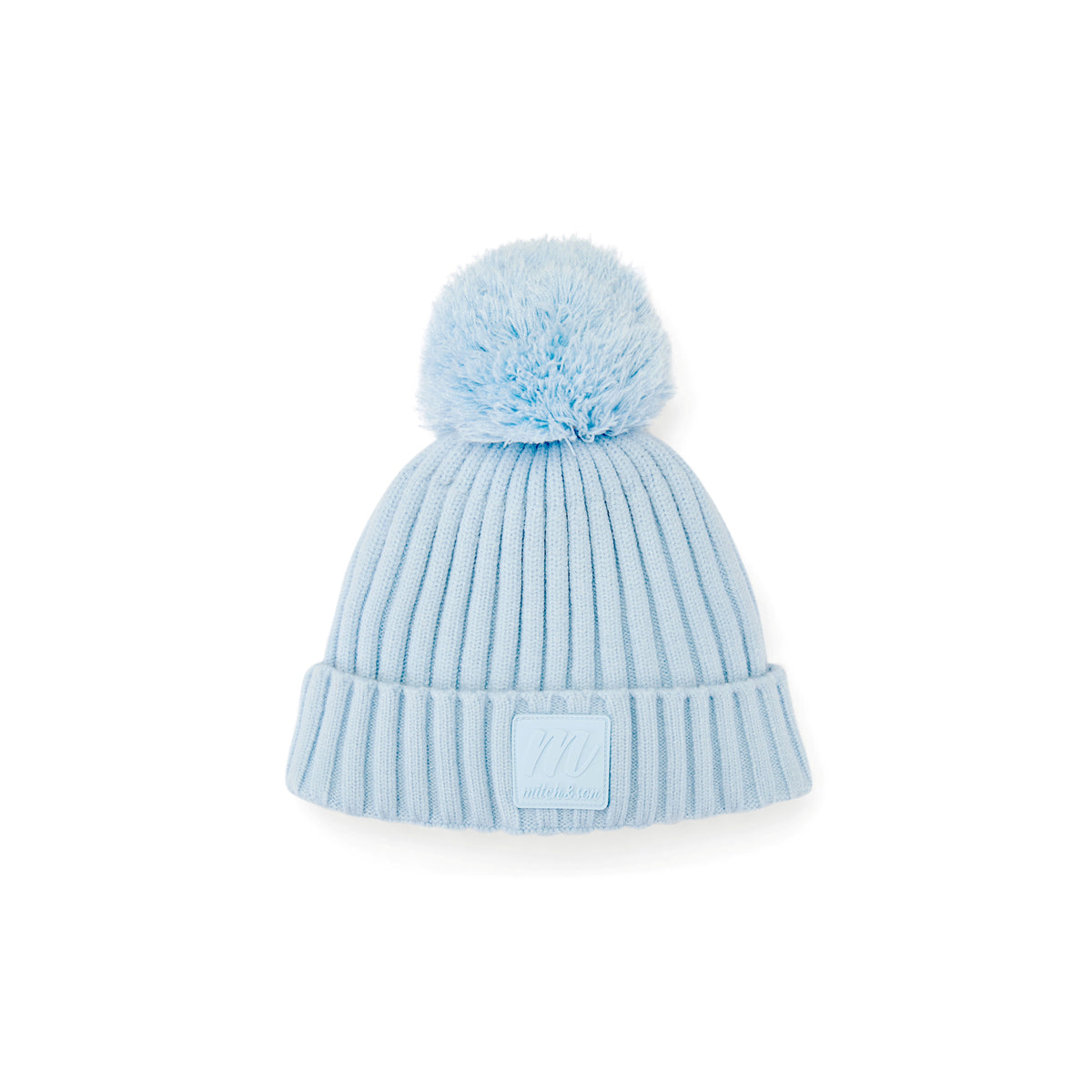 Mitch & Son Boys Blue Sterling Bobble Hat