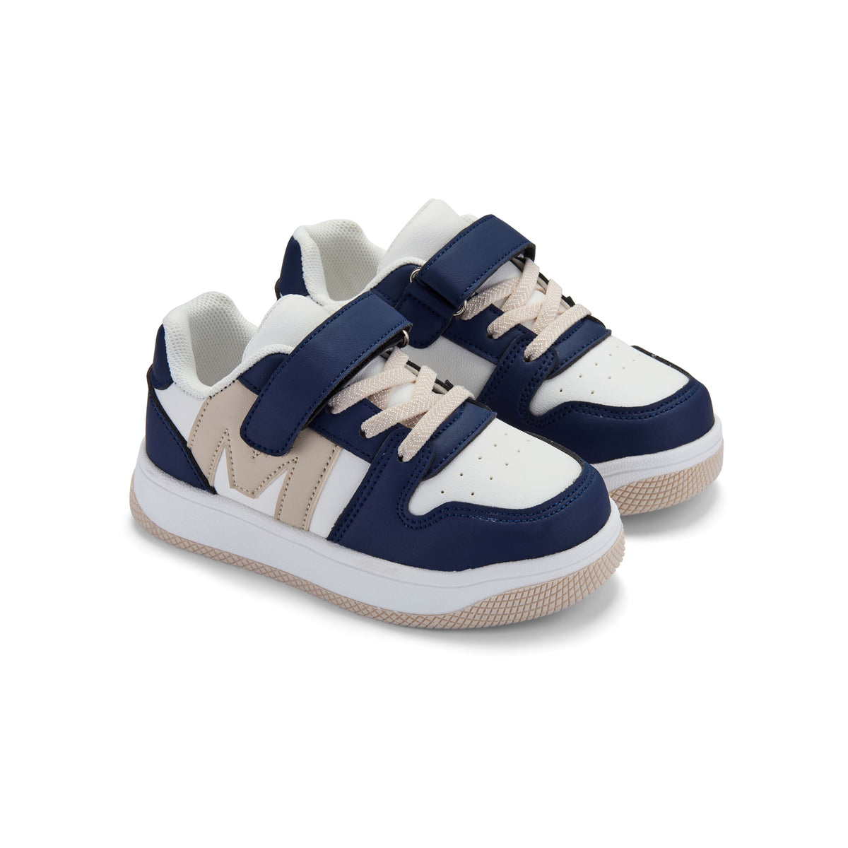 Mitch & Son Boys Navy/Beige M Trainers