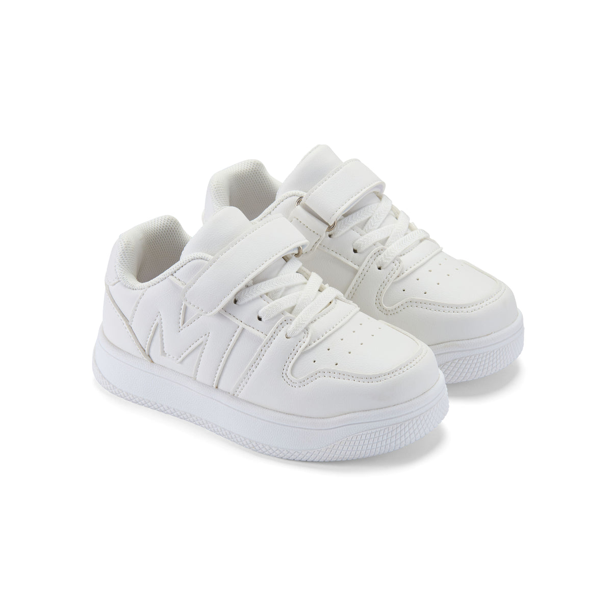 Mitch & Son Boys White M Trainers