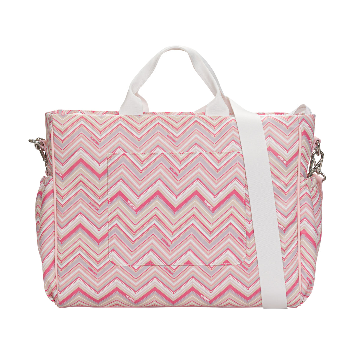 Missoni Baby Pink Zig Zag Changing Bag