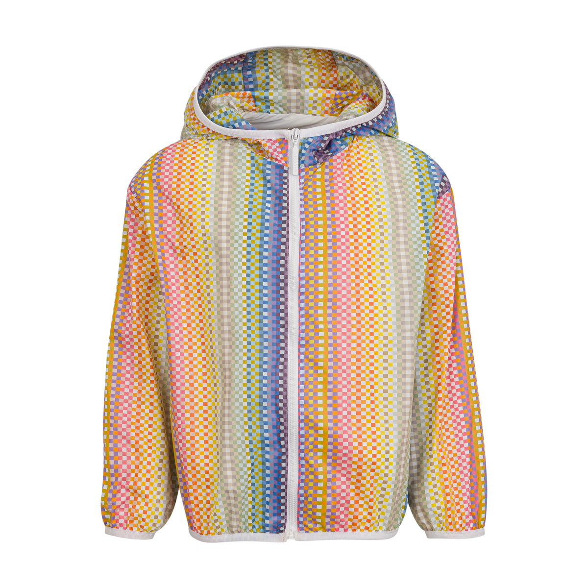 Missoni Girls Multi Pixel Hooded Jacket