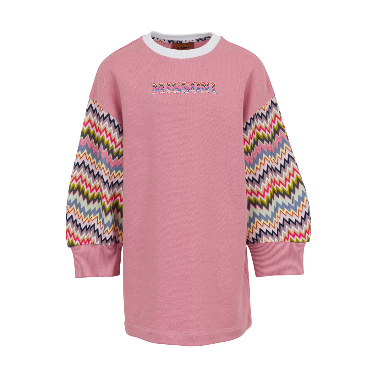 Missoni Girls Pink & Purple Zig Zag Dress