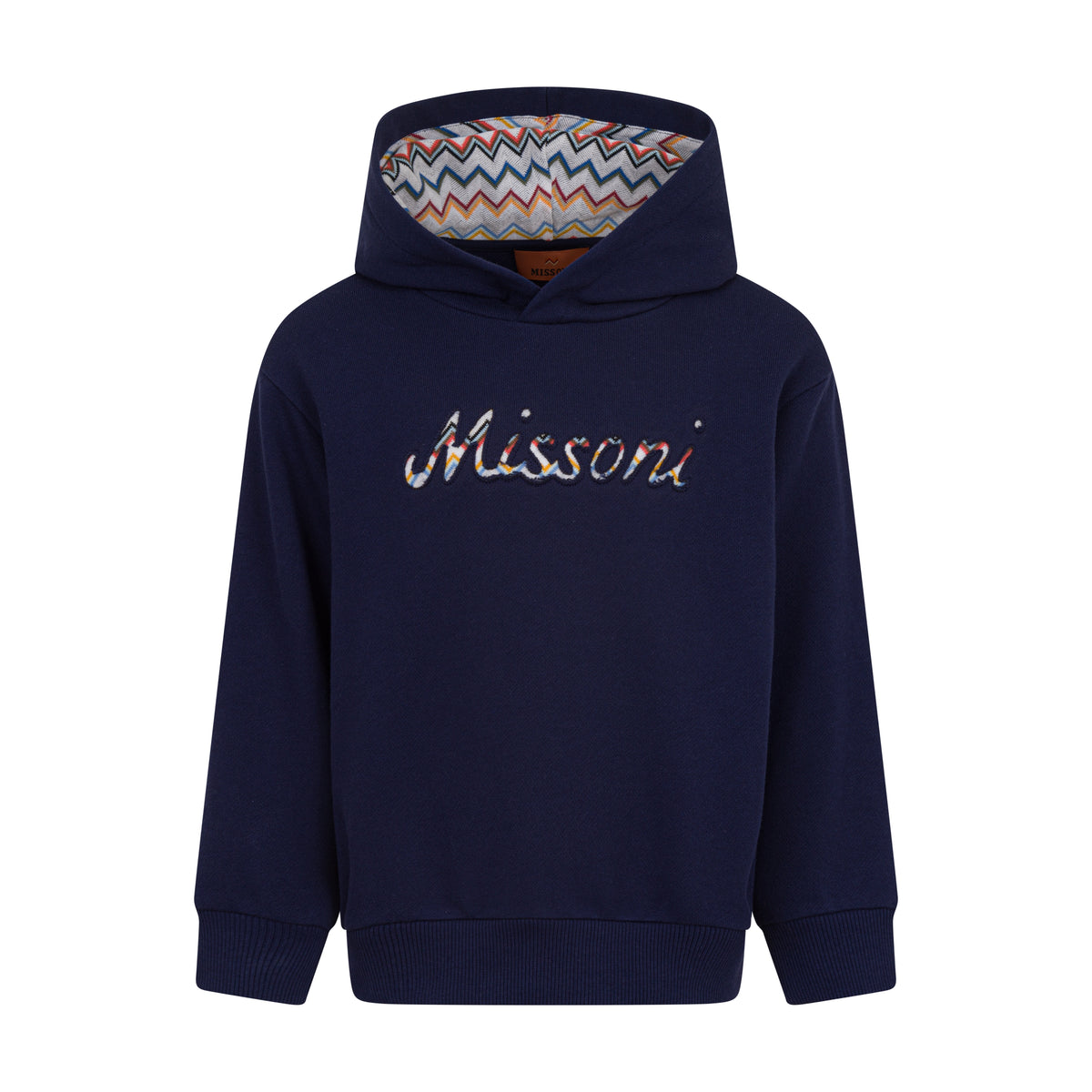 Missoni Boys Navy Logo Hoodie