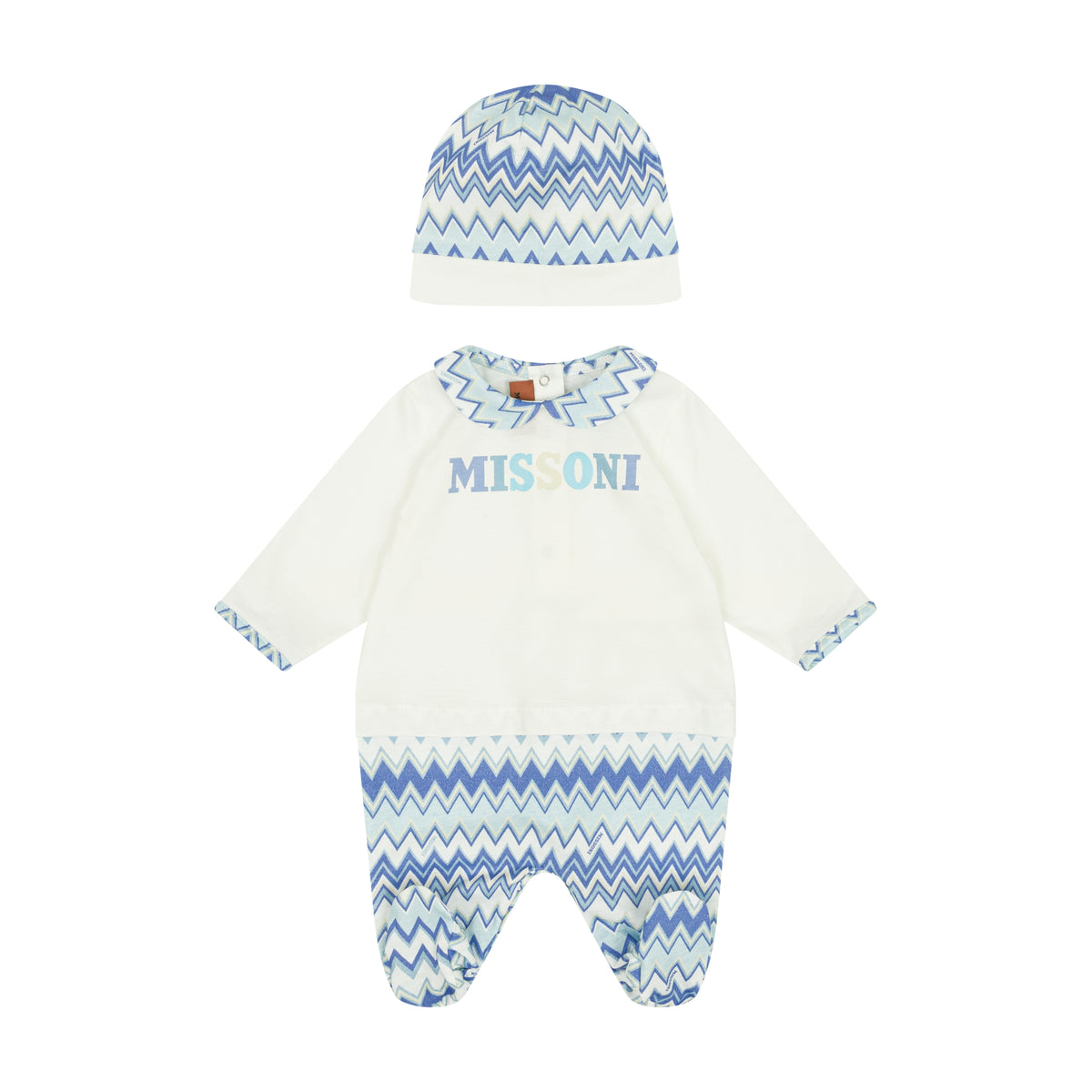 Missoni Baby Blue Zig Zag Gift Set
