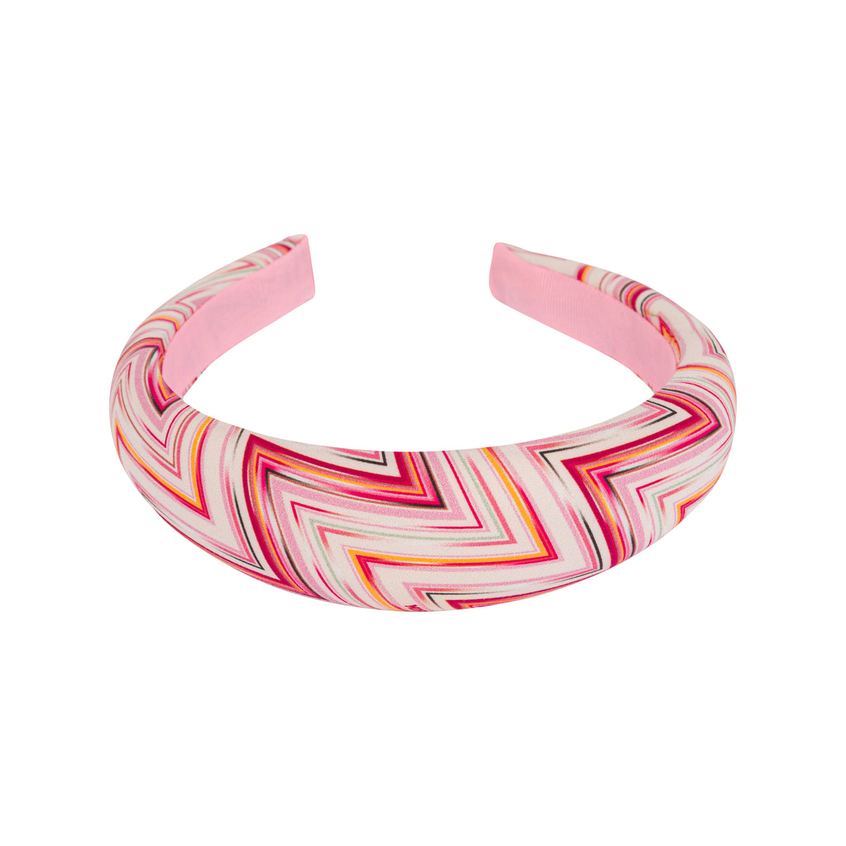 Missoni Girls Pink Zig Zag Hairband