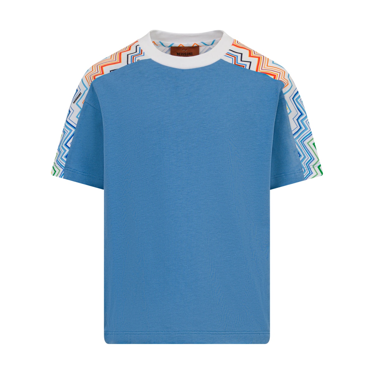Missoni Boys Blue Zig Zag T-Shirt