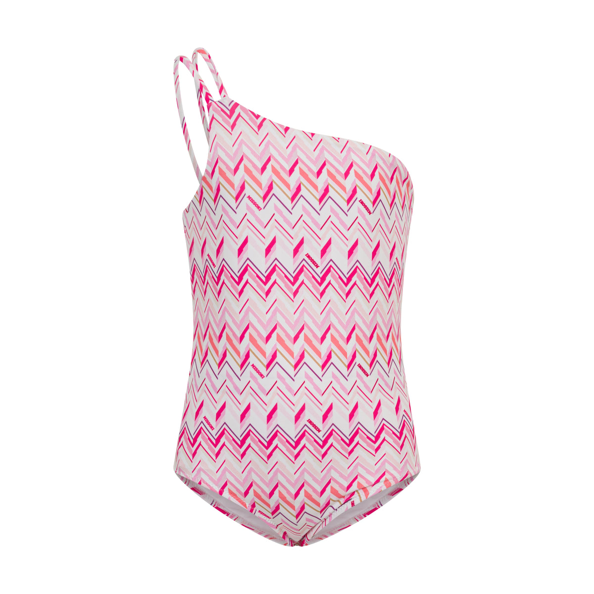 Missoni Girls Pink Zig Zag Swimsuit