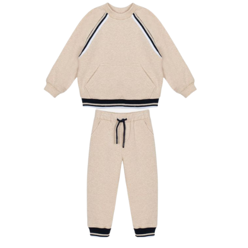 Patachou Baby Beige Marl Jogsuit