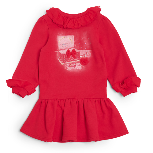 Caramelo Girls Red Jewellery Box Dress