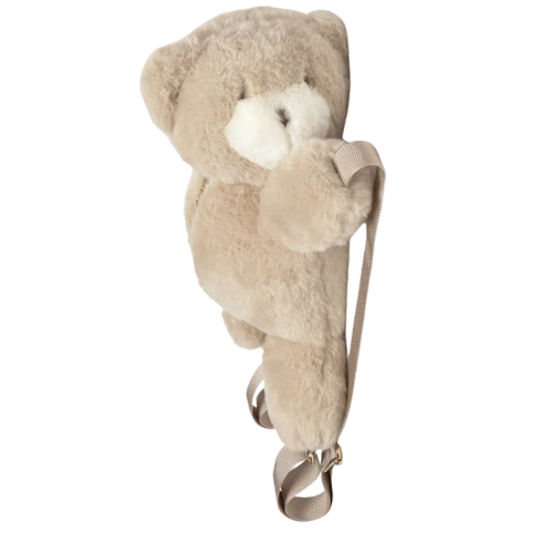 Mayoral Baby Beige Bear Backpack