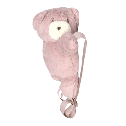 Mayoral Baby Pink Bear Backpack