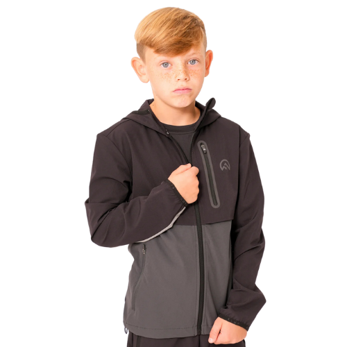 Flux Boys Dark Grey Versatility 3 Piece Tracksuit